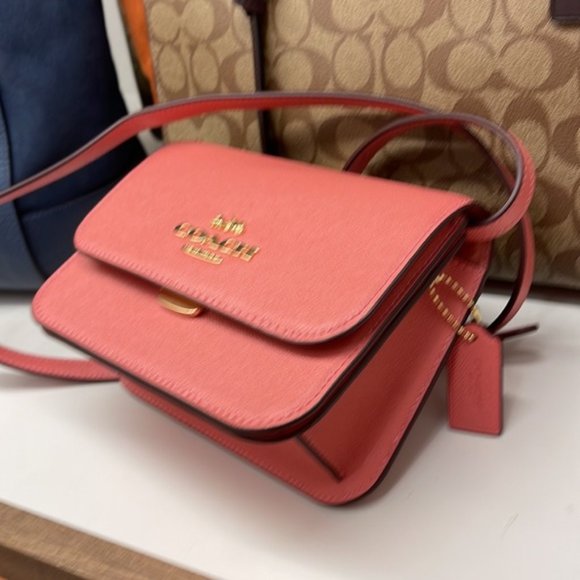 Coach Mini Brynn Crossbody Gold / Taffy - Picture 8 of 16
